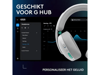 Logitech G G325 Lightspeed over-ear hoofdtelefoon voor €59,99 bij MediaMarkt
