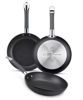 BRA Master Set 3 sartenes aluminio forjado 20 24 28 cm por 32,96€