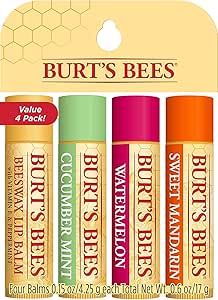 4 Bálsamos labiales Freshly Picked, Burt's Bees por 6.14€