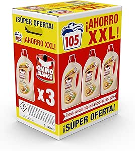 Omino Bianco Detergente Marsella 105 Lavados por 13,52€