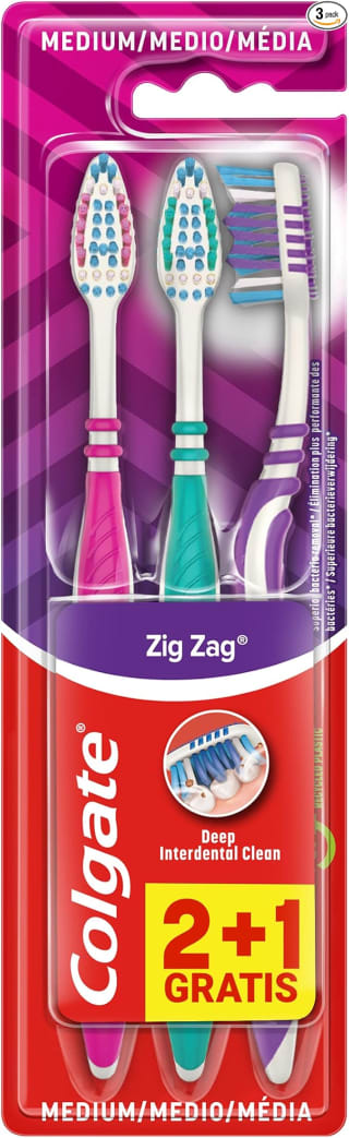 Colgate ZigZag Pack 3ud 2 Unidades por 3,46€