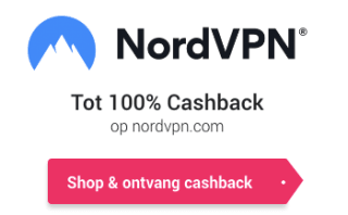 100% cashback op Nord VPN via cashbackxl