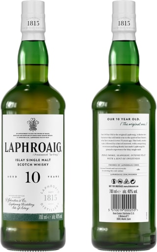 Laphroaig 10 ans Islay Single Malt 70 cl pour 33,89€ chez Amazon