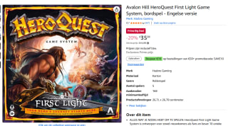 Avalon Hill HeroQuest First Light Game System, bordspel voor €35,99 bij Amazon