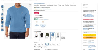 Sudadera Nautica Polar por $392 | Amazon
