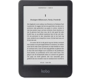 KOBO Clara BW Zwart - 6 inch - 16 GB voor €129 bij Expert