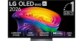 TV OLED LG 65C6 (2026) 65" (164 cm) pour 1.899€ chez Boulanger