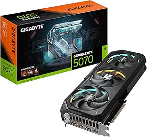 GIGABYTE GeForce RTX 5070 Gaming OC 12GB Tarjeta Gráfica por 579€