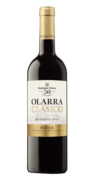 6 Botellas de Olarra Clásico Reserva 2018 por 40€