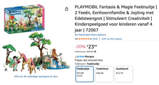 Playmobil® 72067 Dagje uit met fee voor €23,99 bij Amazon