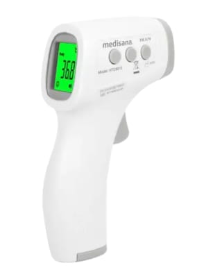 Termómetro - Medisana TM A79, Infrarrojos, Pantalla LCD, Blanco por 8.40€