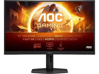 Monitor gaming AOC CQ27G4X, 27" QHD, 180 Hz, 1 ms GtG por 126,65€
