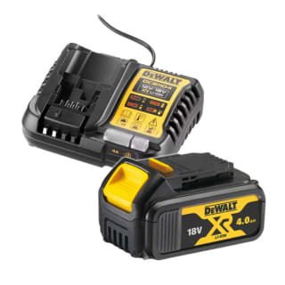 DeWalt 4.0Ah XR Battery and Charger Kit for £49.98
