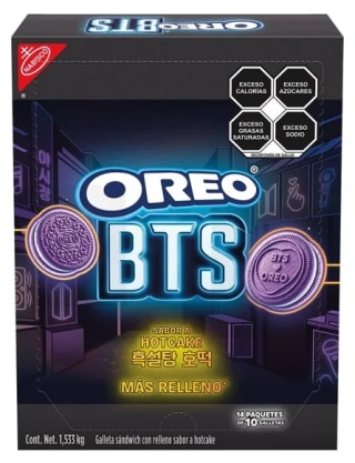 Galletas OREO BTS 14 pzas por $220 en Sam's Club