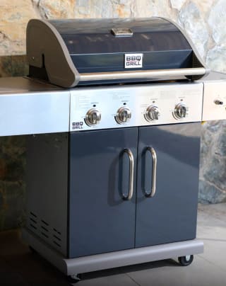 Parrilla a Gas Texas 4 Q + Quemador Lateral Infrarrojo por 234.990