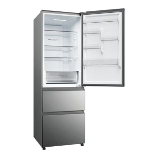 Frigorífico Combi Haier HTW3618ENMG, No Frost, 185 cm, 360 L, 3 Cajones por 399,20€