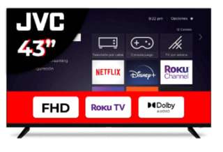 Smart TV JVC 43" FHD SI43FRF por $2,834 | Office Depot
