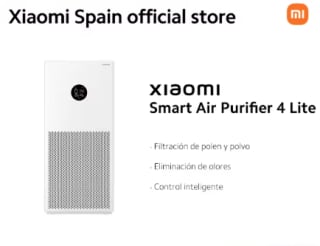 Xiaomi Mi Smart Air Purificador 4 Lite por 77.49€
