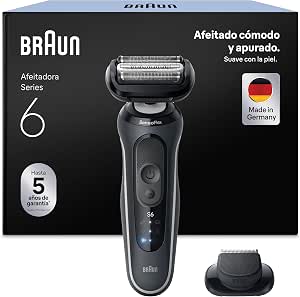 Braun Series 6 Afeitadora Eléctrica Hombre, 62-G1200SI por 99.98€