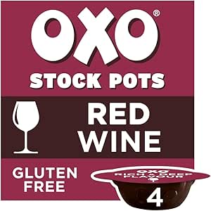 OXO Red Wine Stock Pots 4 Pack 56p (48p Subscribe & Save