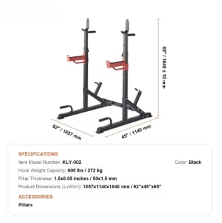 Estante de Pesas Multifuncional por 117,90€