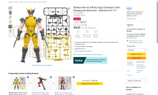 Figura Wolverine BLOKEES por $377 | Oferta Amazon