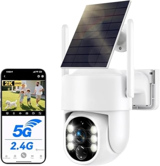 WESECUU S400 Cámara Vigilancia Solar 2.5K por 35,99€