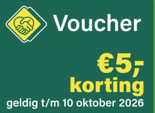 €5,- welkomstvoucher bij Van Cranenbroek