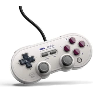 Mando 8Bitdo SN30 Pro Gris Cruceta Analógica/Digital USB PC Switch por 22.99€