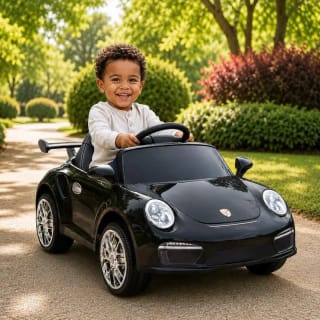 Elektrische kinderauto Porsche RUF CTR 3 S505 voor €99 bij de Action