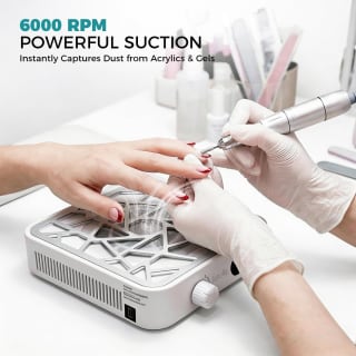 Janolia Aspiradora Uñas Inalámbrica 6000 RPM por 29,24€