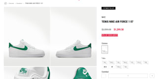 Tenis Nike Air Force 1 07 por $1,300 | Oferta TAF