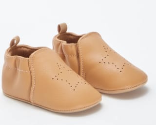 Patucos irisados con estrella - MARRON por 3€