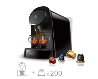 Machine à café L'Or Barista Original + 200 capsules à 79,99€