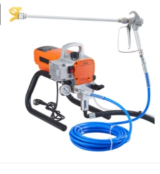 Pistolet à peinture mural sans air SucceBuy 1500W/1800W Pro à 158,53€
