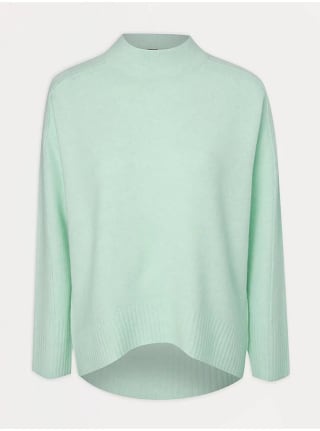 Green Funnel Neck Long, Slouchy Jumper for £4.95