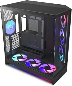 NZXT H9 Flow RGB+ Caja PC ATX Doble Cámara por 129.95€