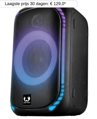 FRESH 'N REBEL Party Loud M speaker voor €99,99 bij de Mediamarkt