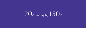 €20 korting vanaf €150 & €100 korting vanaf €600 bij De Bijenkorf