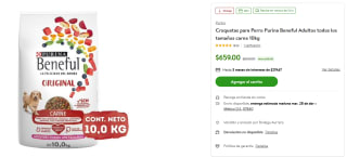Croquetas Purina Beneful Adultos 10kg por $659 | Ahorro Bodega Aurrera