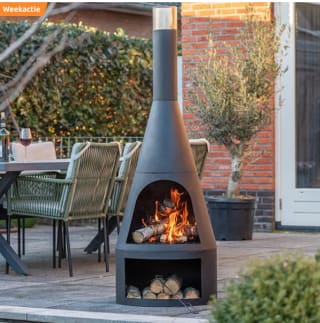 Tuinhaard Kingston XL Ø 55 x 160 cm voor €79 bij de Action