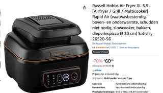 Russell Hobbs Satisfry Air & Grill - Multicooker 5,5L voor €60 bij Amazon