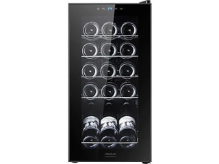 Vinoteca Cecotec GrandSommelier 15000 Black Compressor, 15 botellas por 104€