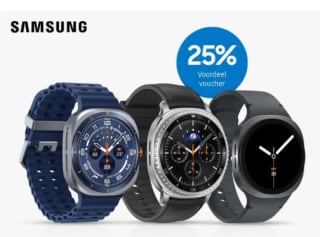 Samsung Galaxy Watches tot 25% voordeelvoucher voor 500 ING punten