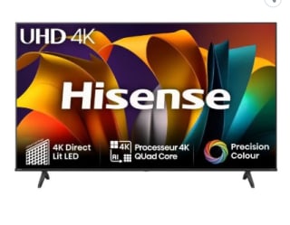 TV LED 65" Hisense 65A6N à 558,36€