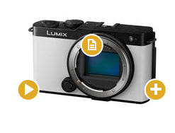 Appareil photo hybride Lumix S9 Full Frame Boîtier nu à 749€