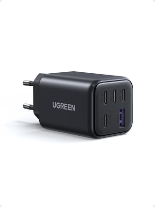 UGREEN 45W Cargador USB C Carga Rápida 5 Puertos GAN por 16.65€