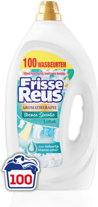 Frisse Reus Gel Lotus vloeibaar wasmiddel (77 wasbeurten) voor €6,98 bij Bol