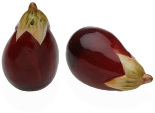 Versa peper- en zoutvat keramisch dolomite aubergine voor €10,02 bij Bol