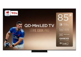 TCL 85C69K PRO (85") pour 1.199€